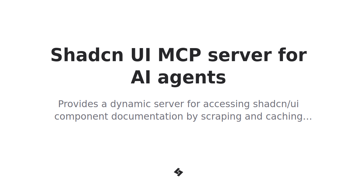 ShadCN UI MCP Server Revolutionises Interface Development