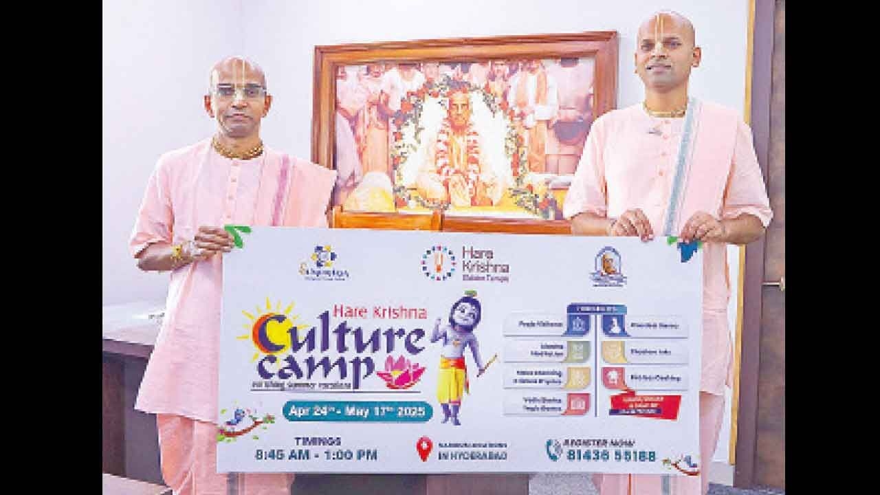 Hare Krishna culture camp from April 24