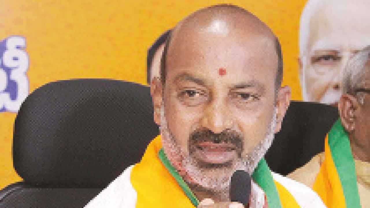 Terrorists will face harsh reality: Bandi Sanjay