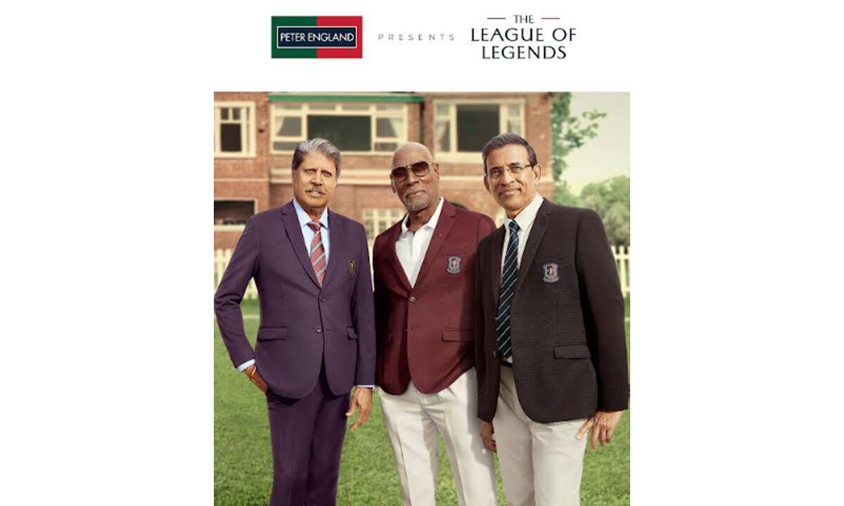 Peter England unveils its newest campaign ‘The Gentlemen's League – League of Legends': Peter England Pays a Nostalgic Tribute to Cricket's Greatest Legends