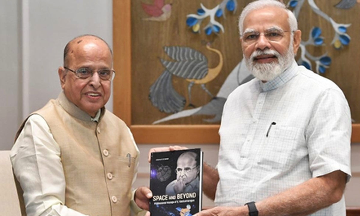 Steered India's space programme to new heights: PM Modi condoles demise of Kasturirangan