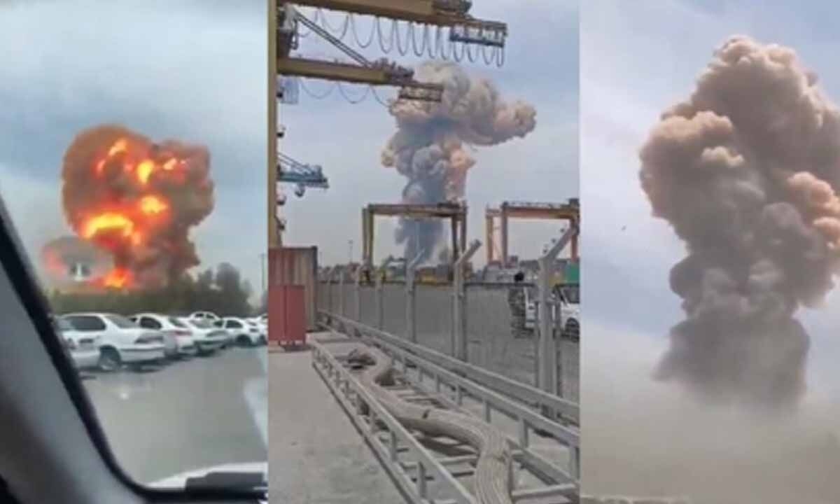 Iran port explosion: Death toll climbs to 14, three Chinese among injured