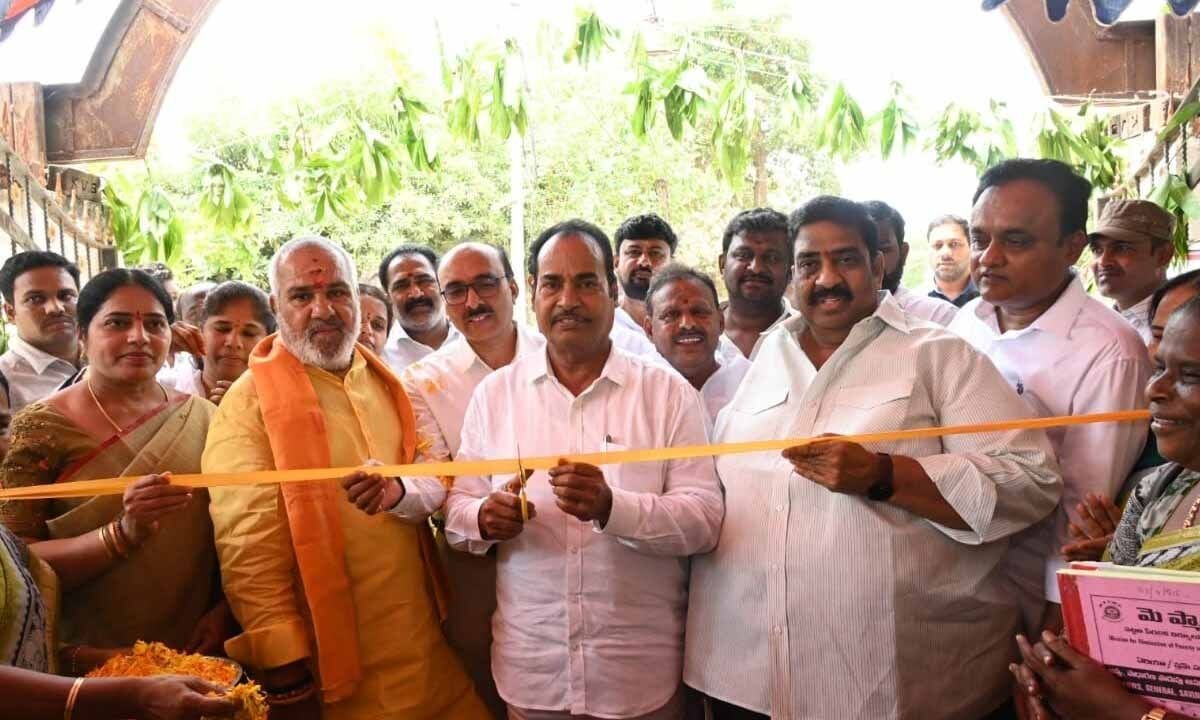 MLA inaugurates free tailoring training programme