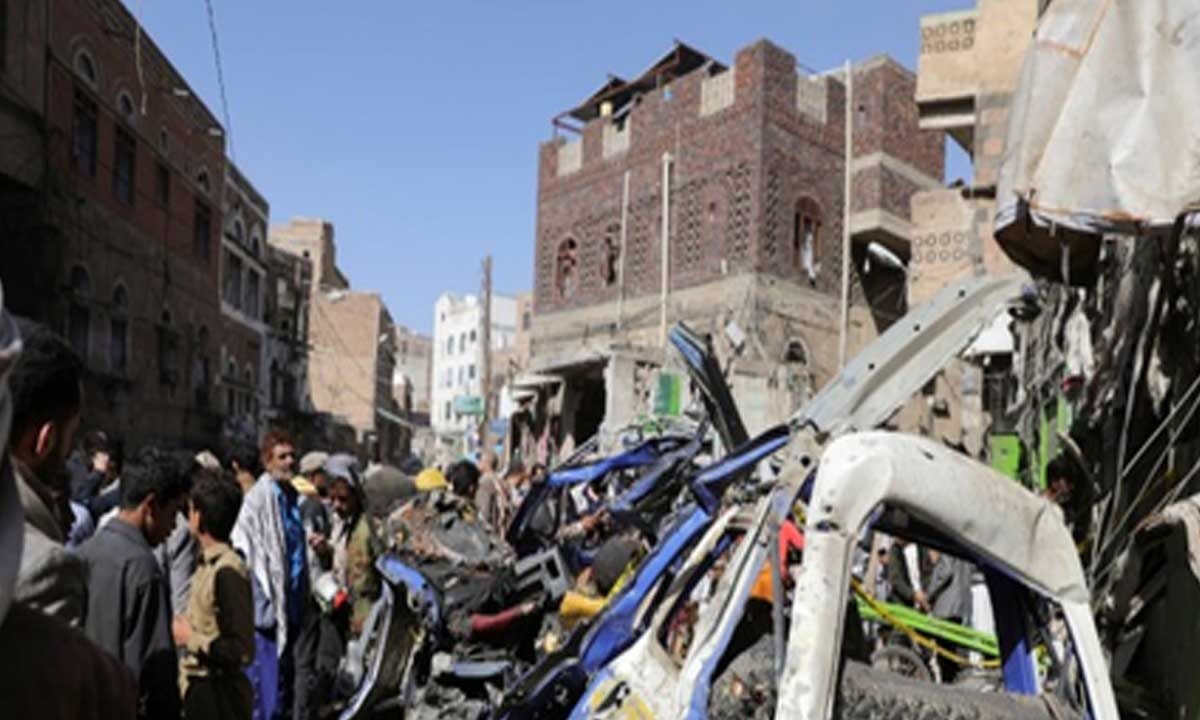 2 killed, 10 injured in US airstrikes on Yemen's Houthi-held capital: Report