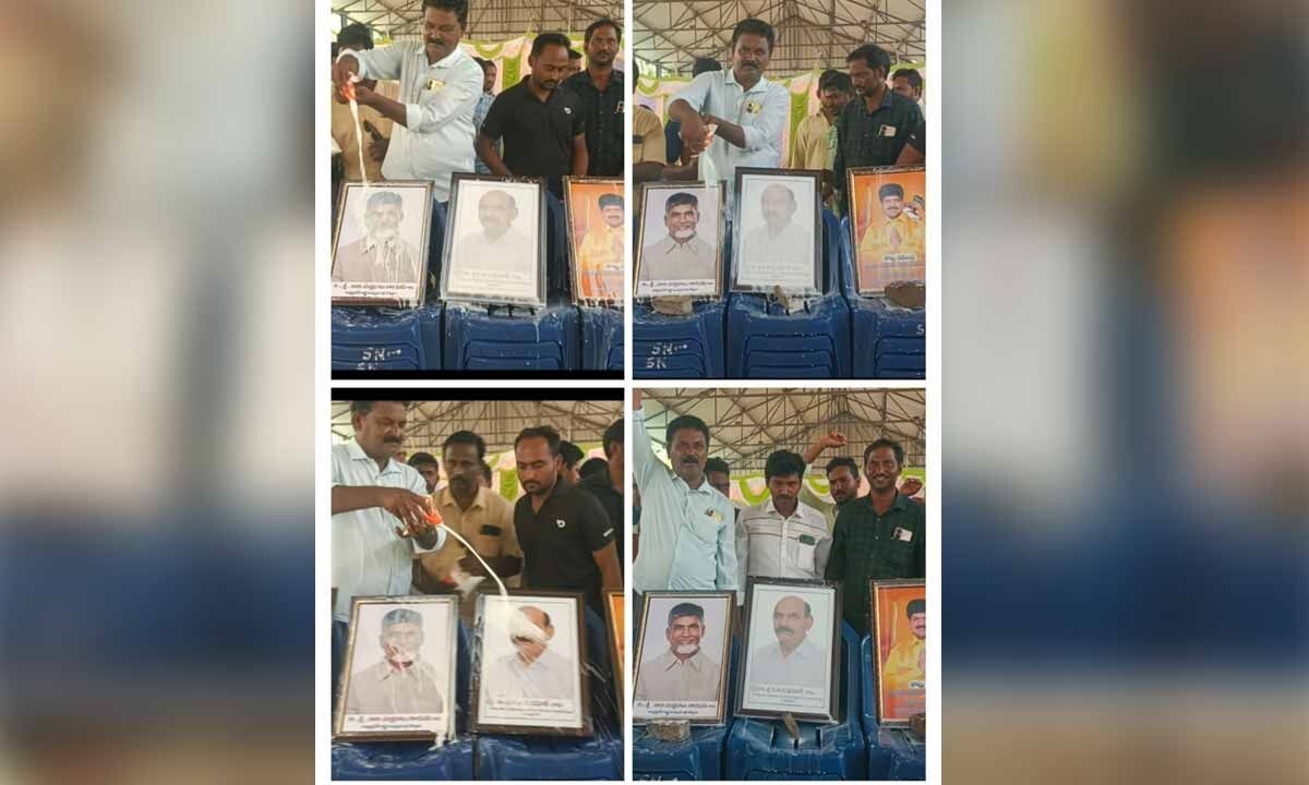 TDP leaders celebrate NMD Farooq fulfilling election promises