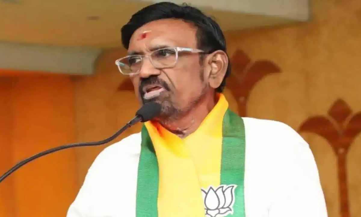 Paka Venkata Satyanarayana Files Nomination for Rajya Sabha from Andhra Pradesh