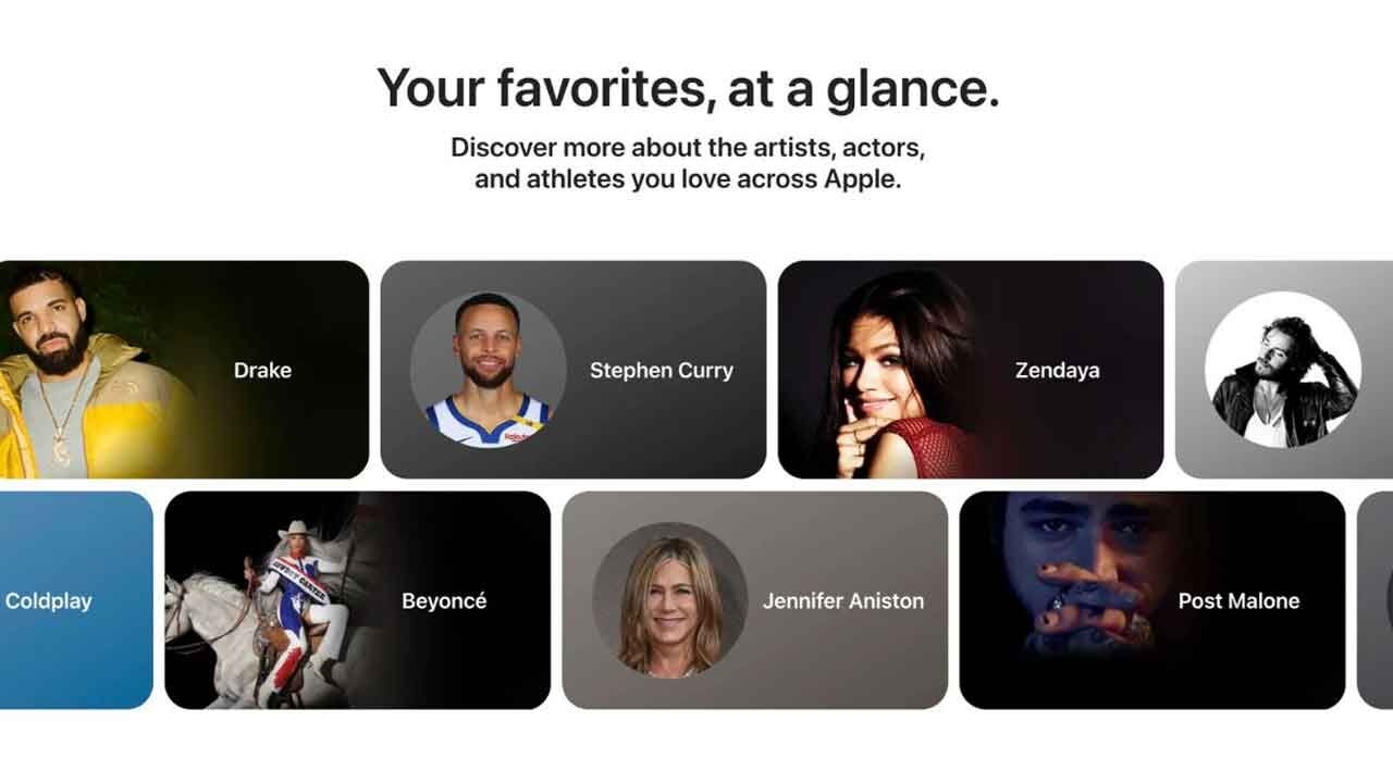 Apple Introduces ‘Snapshot' Hub to Highlight Celebrities Across Its Services