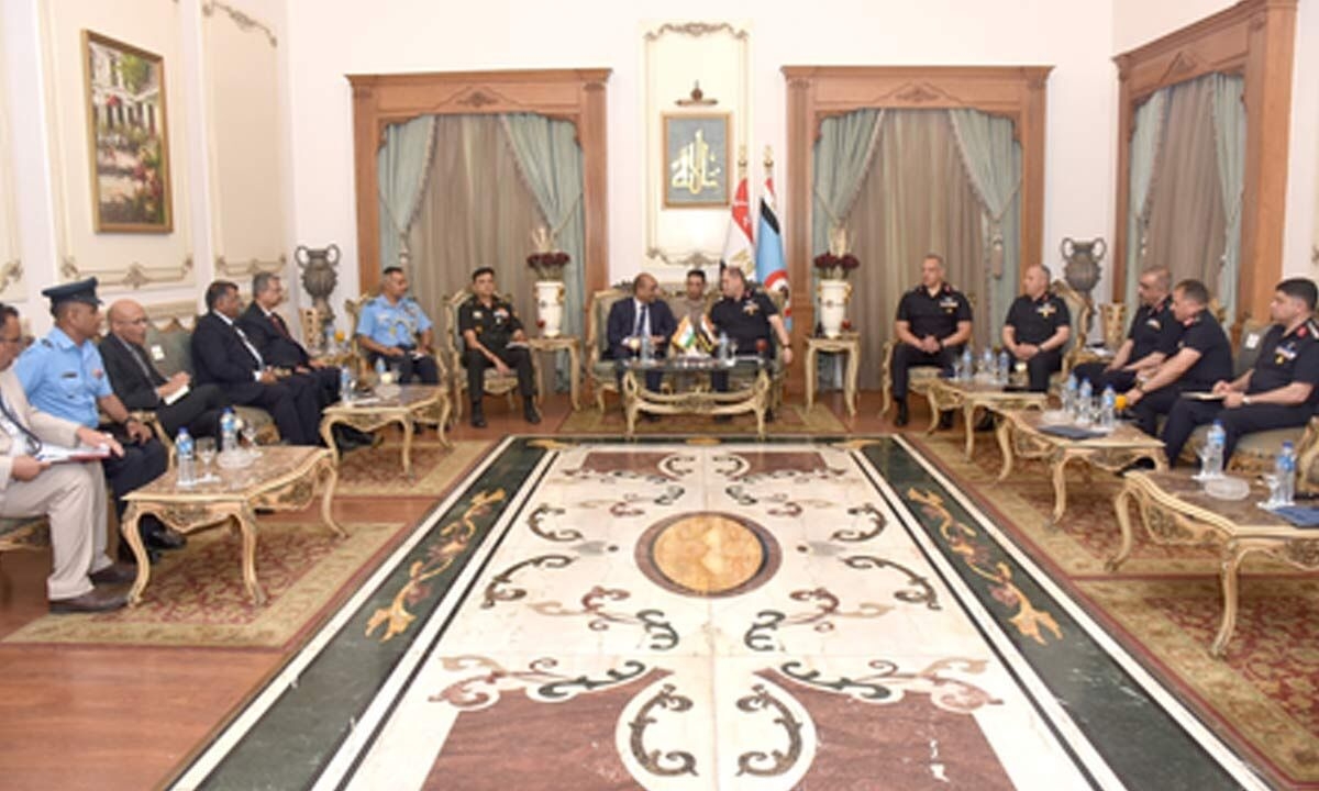 High-level Indian delegation visits Cairo to boost India-Egypt defence ties