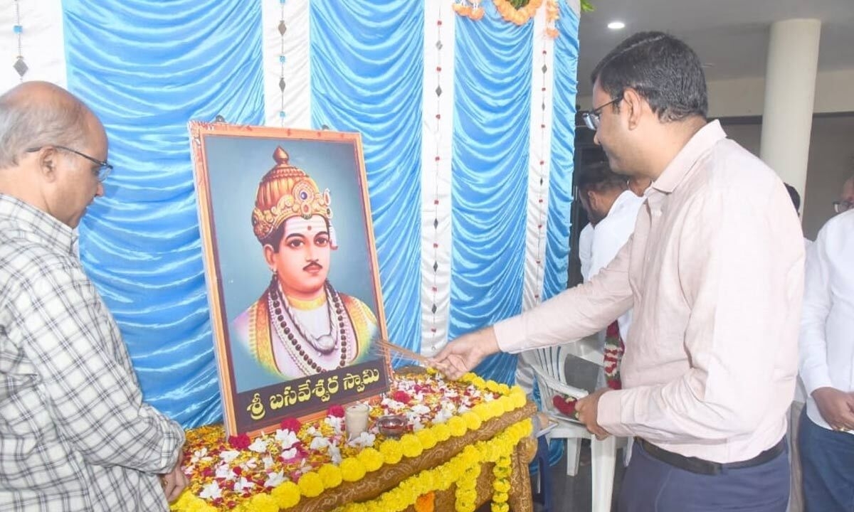 Basaveshwara's Ideals a Beacon for Social Equality: Collector BM Santosh
