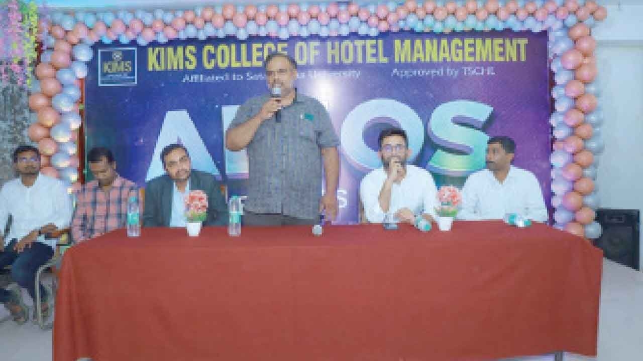 KIMS Hotel Mgmt College organises ADIOS farewell party