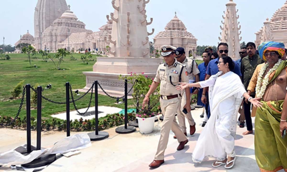Amid controversy 'Dham' signage removed from site of Digha Jagannath temple