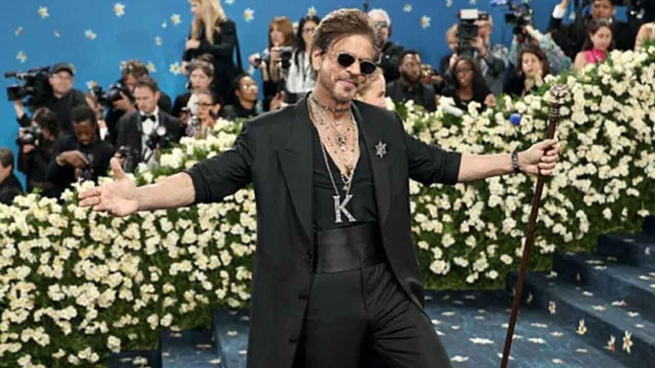 Shah Rukh Khan Makes Regal Met Gala Debut in Sabyasachi Couture