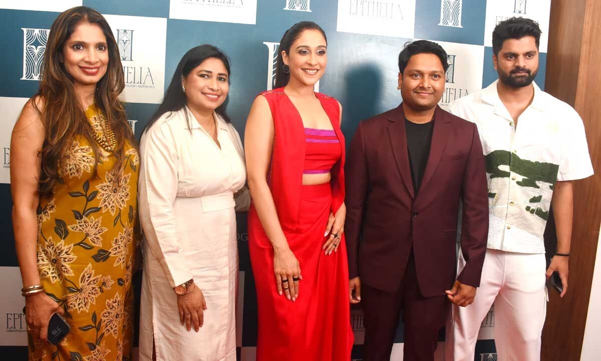 Tollywood Stars Shine at the Grand Launch of Epithelia Clinic in Hyderabad