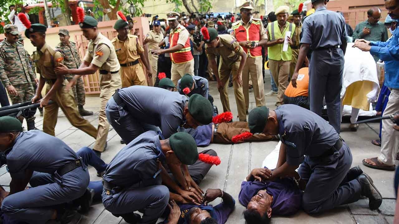 Civil defence mock drills held in Hyderabad