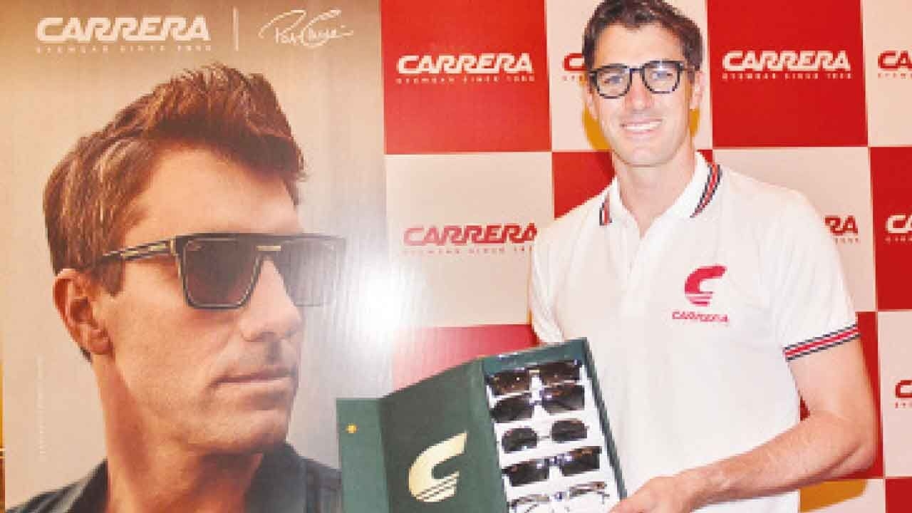 Carrera Eyewear collaborates Pat Cummins