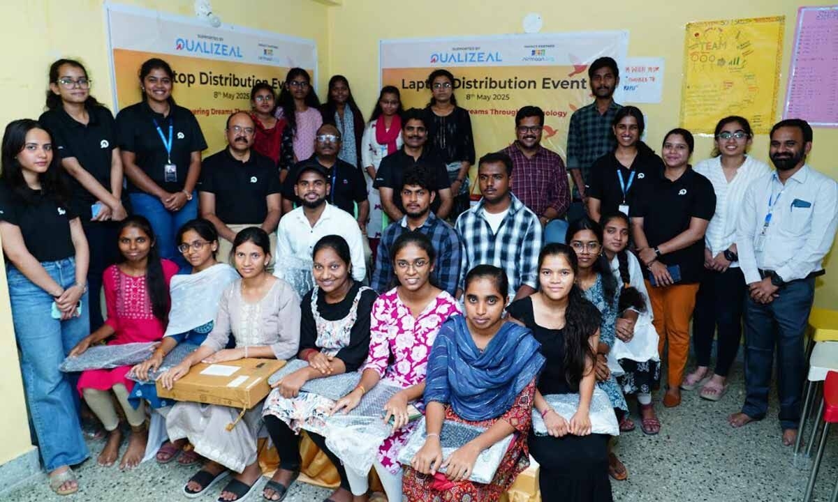 QualiZeal Balances Global Growth and Local Impact through Digital Access CSR Initiative with Nirmaan