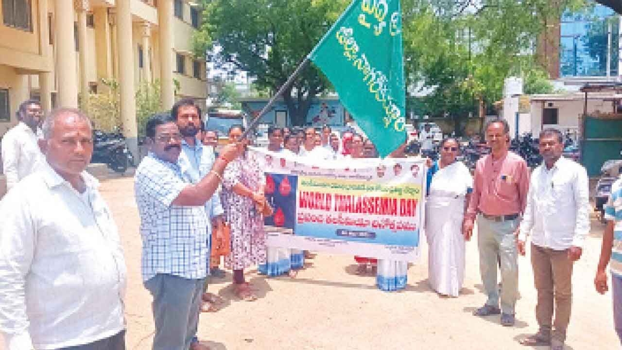 Awareness rally marks World Thalassemia Day