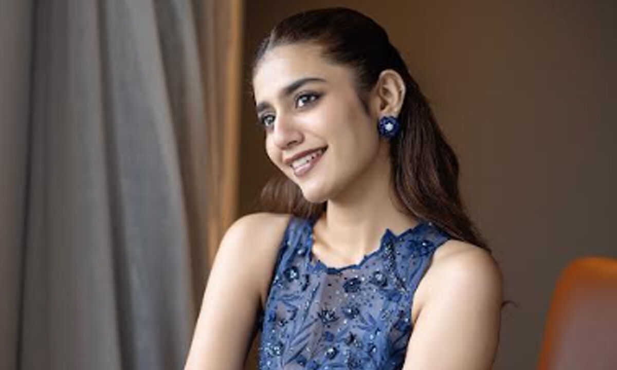 Priya Prakash Varrier sizzles in blue; gears up for two Hindi thrillers