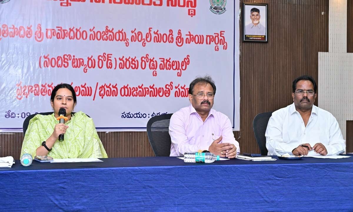 JC Navya urges landowners to cooperate in road widening