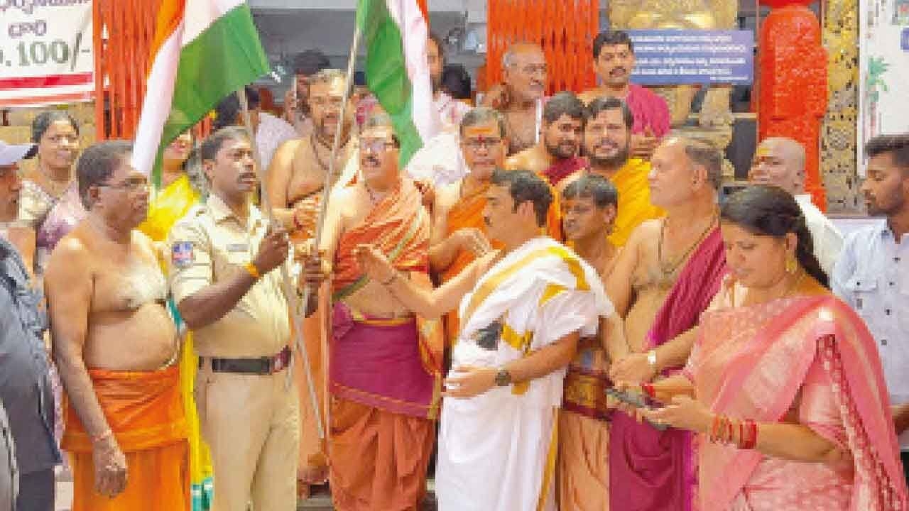 Special poojas held across State for soldiers' safety