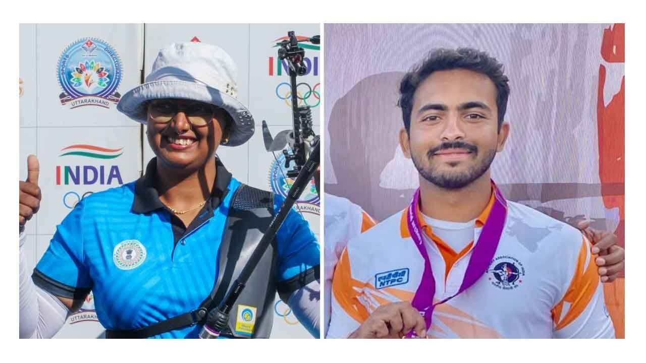 Compound mixed team in bronze play-off