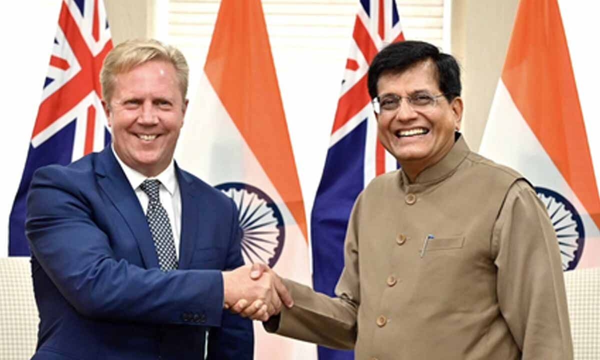 India, New Zealand aim to conclude FTA this year