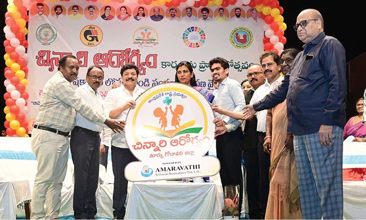 ‘Chinnari Arogyam' launched for Child Health in East Godavari