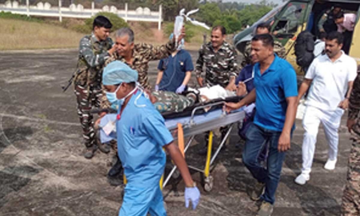 Jawan injured in Maoist IED blast in Jharkhand's Chaibasa airlifted for treatment