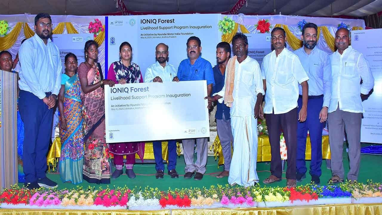 Progress for Humanity: Hyundai Motor India Foundation expands ‘Hyundai IONIQ Forest' Agroforestry initiative empowering 115 Chenchu tribal families in Andhra Pradesh