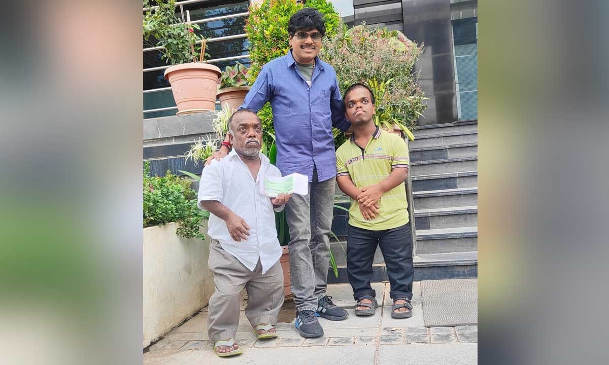 Tollywood Hero Krishna Sai Extends Financial Support to Junior Artist Potti Johnny