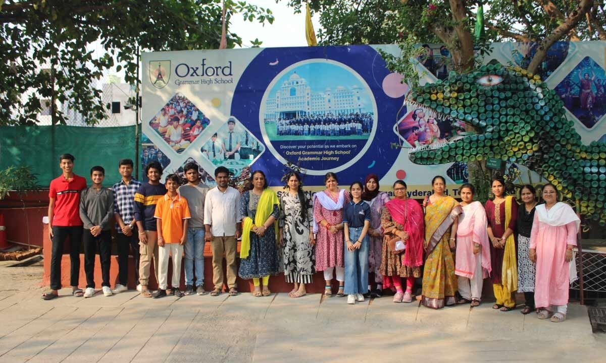 Oxford Grammar High School, Himayathnagar – Celebrating 100% Results Yet Again!