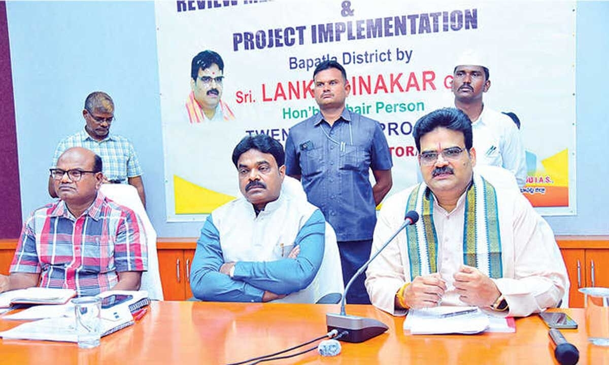 Officials told to focus on ‘Viksit Bapatla'