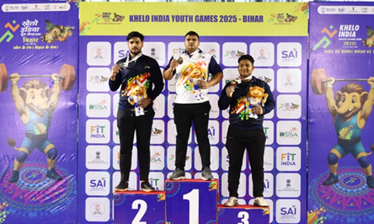 KIYG 2025: Bihar, J&K bag first weightlifting medals; 13 national records set in 5-day event