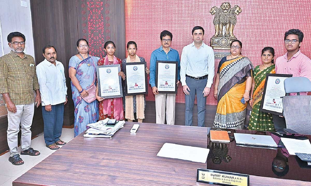 ZPHS students enter London World Book of records for Pi recitation