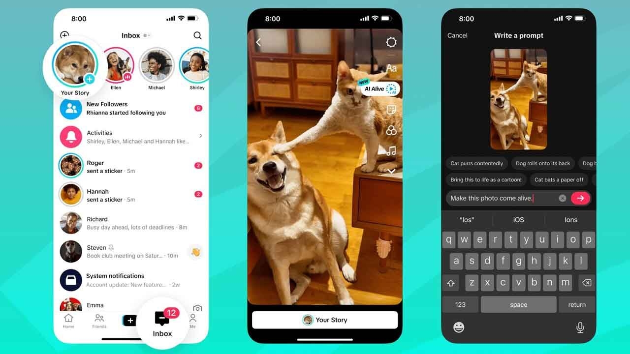TikTok Unveils ‘AI Alive' to Animate Photos into Short Videos with Simple Prompts