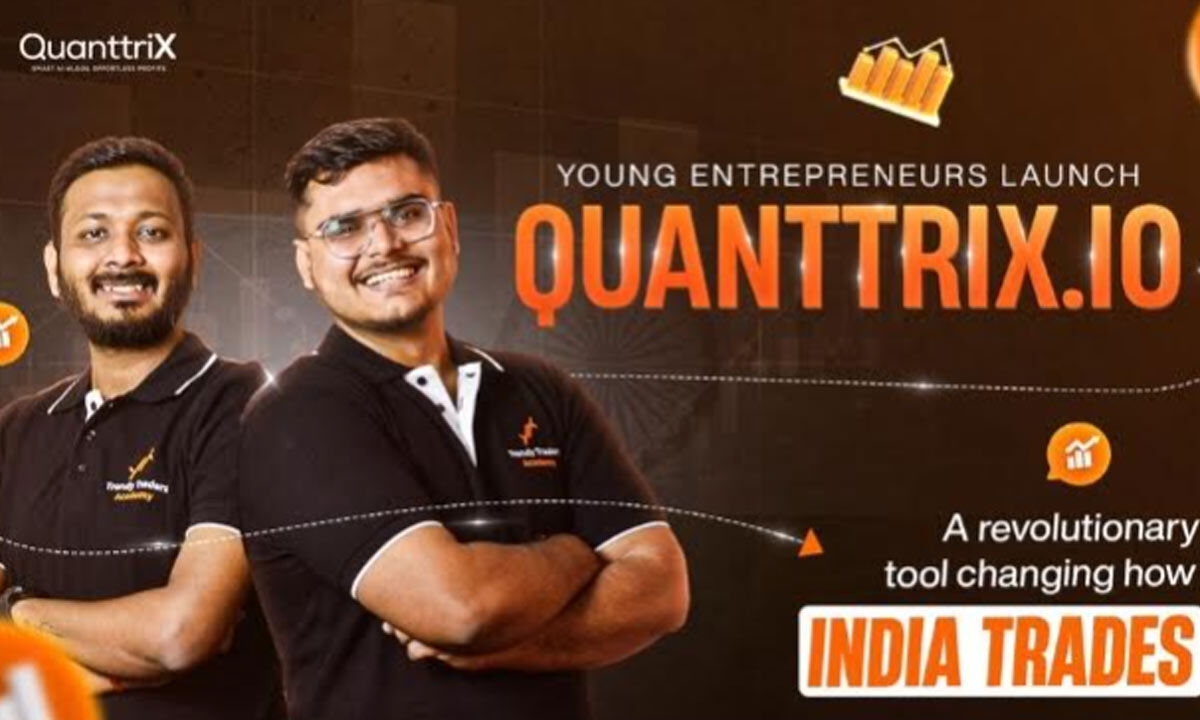 Young Entrepreneurs Launch Quanttrix – India's Smartest Artificial Intelligence Trading Bot