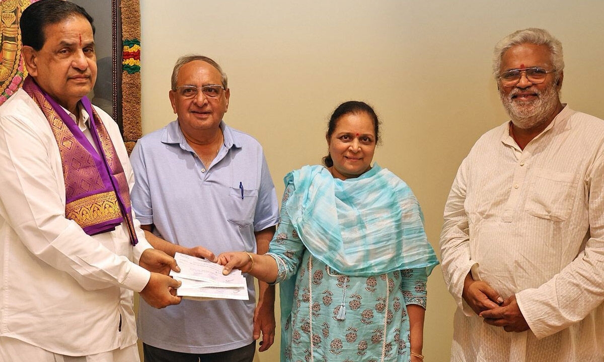 NRI devotee's largesse