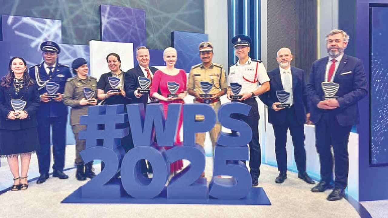 City's top cop receives award at World Police summit in Dubai