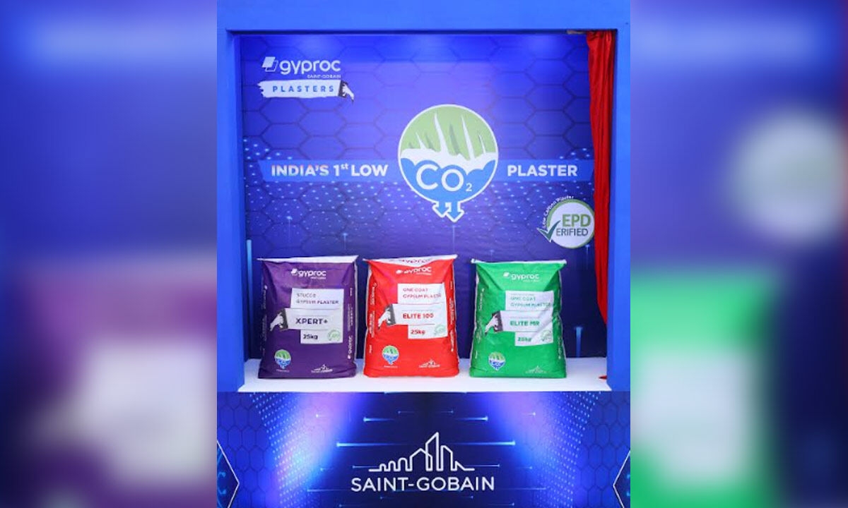 Saint-Gobain Gyproc India Unveils India's First and Only EPD On Low Carbon Plaster