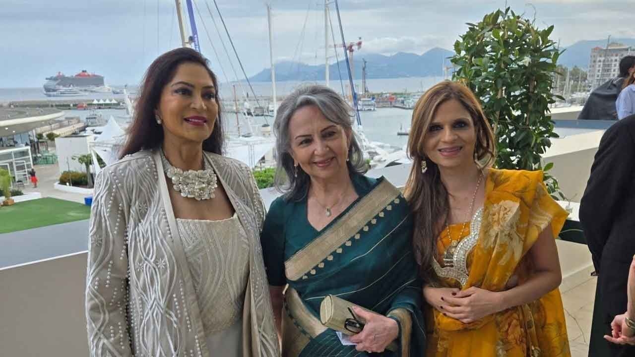 Saba shares ‘more moments' of mother Sharmila Tagore, Simi Garewal from Cannes