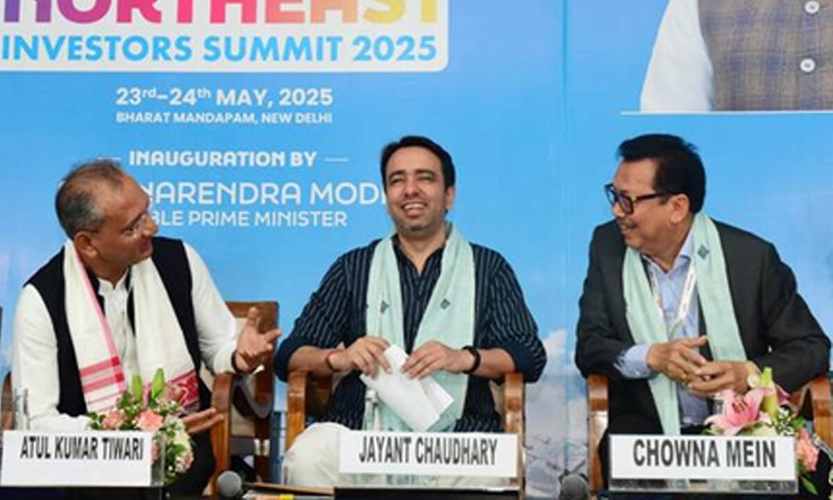 Northeast is new epicentre of India's development journey: Jayant Chaudhary