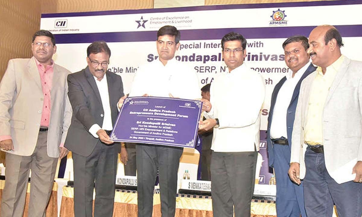 Minister Srinivas launches new entrepreneurship drive
