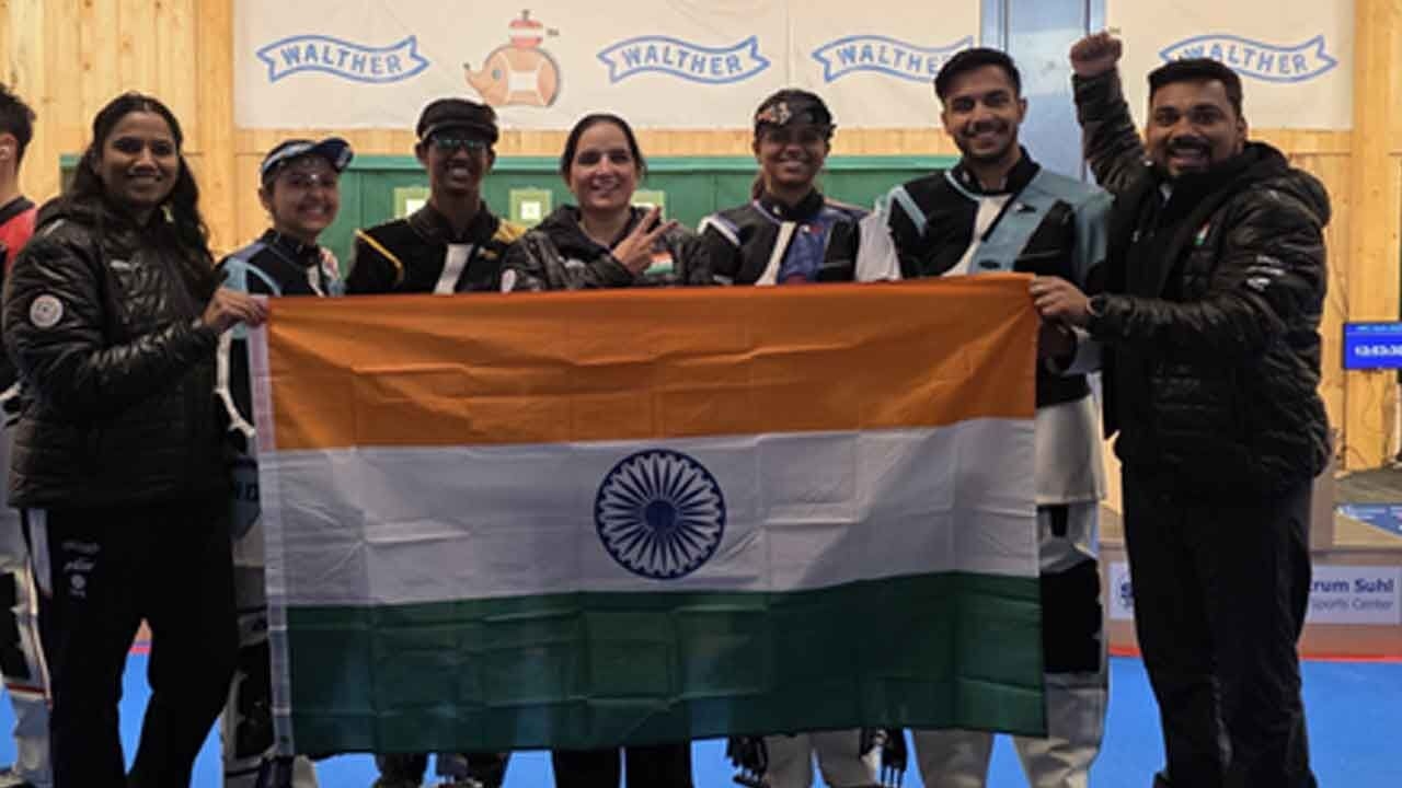 Jr Shooting World Cup: Another double podium for India at Suhl