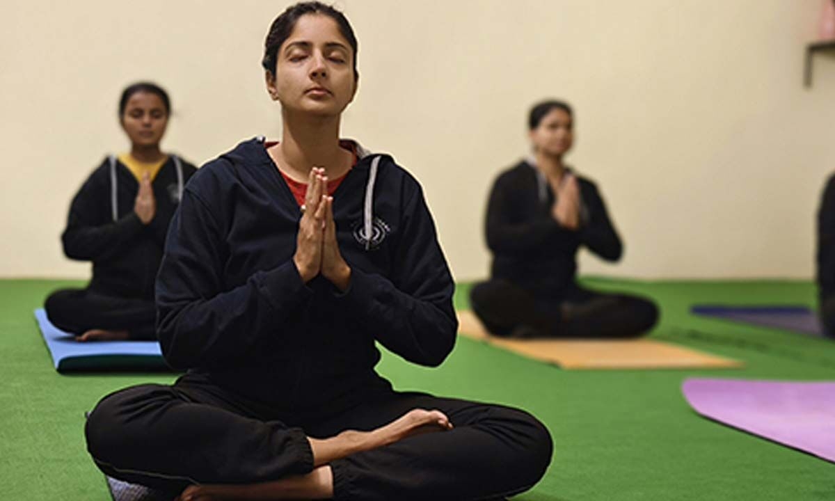 Training for 4,400 yoga instructors