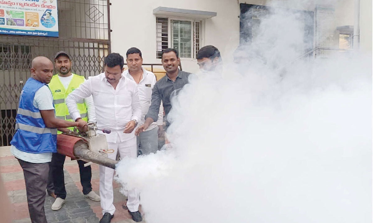 Civic body steps up fogging to prevent mosquito infestation