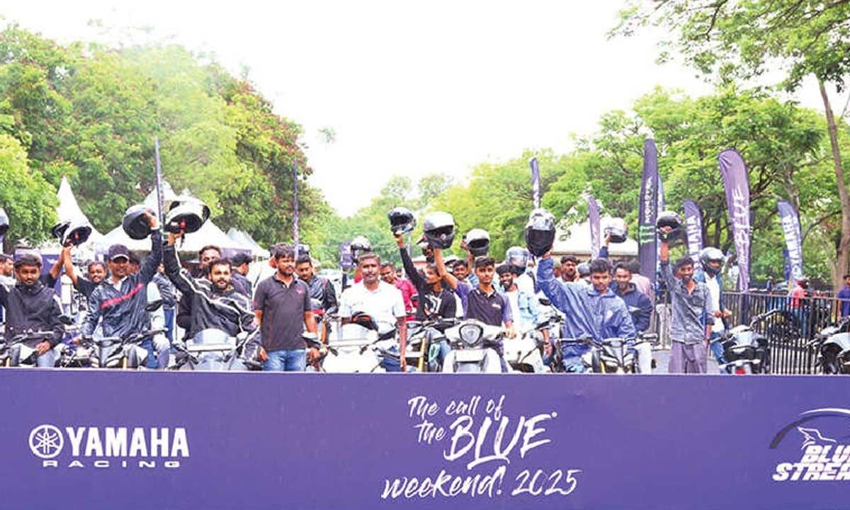 Biking event ‘Call of the Blue' enthrals enthusiasts