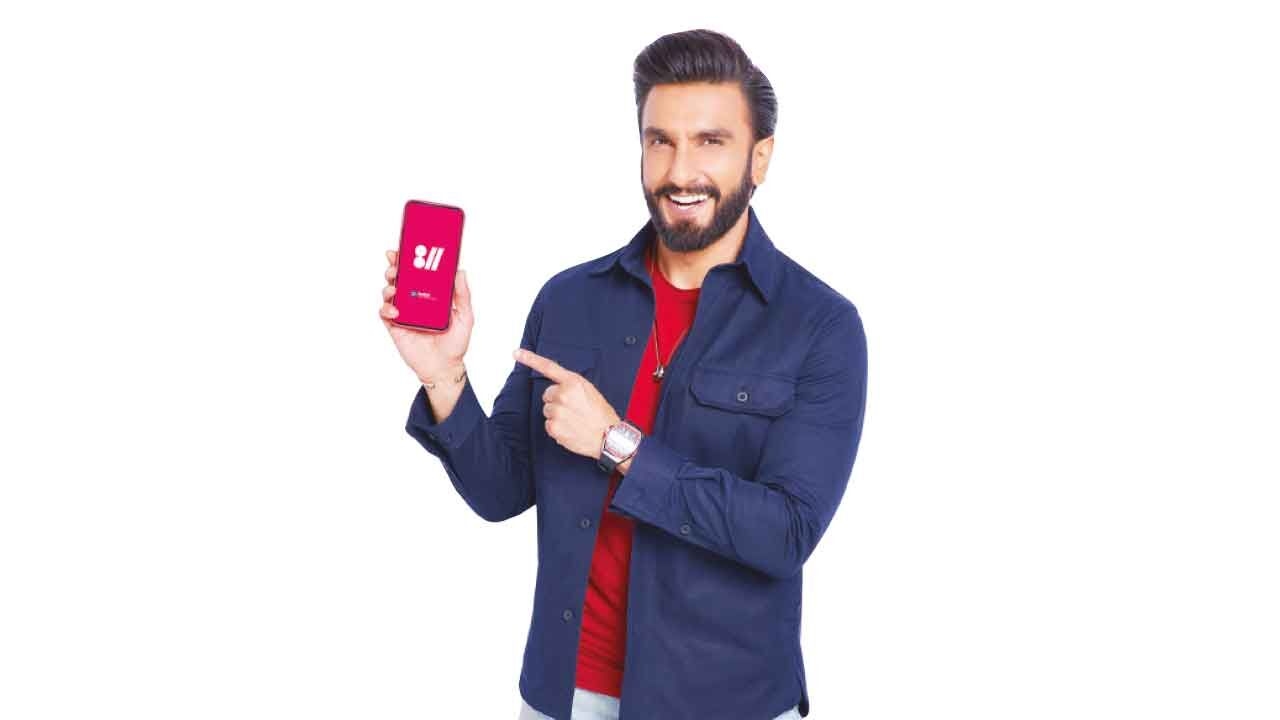 Ranveer brand face for Kotak811 campaign