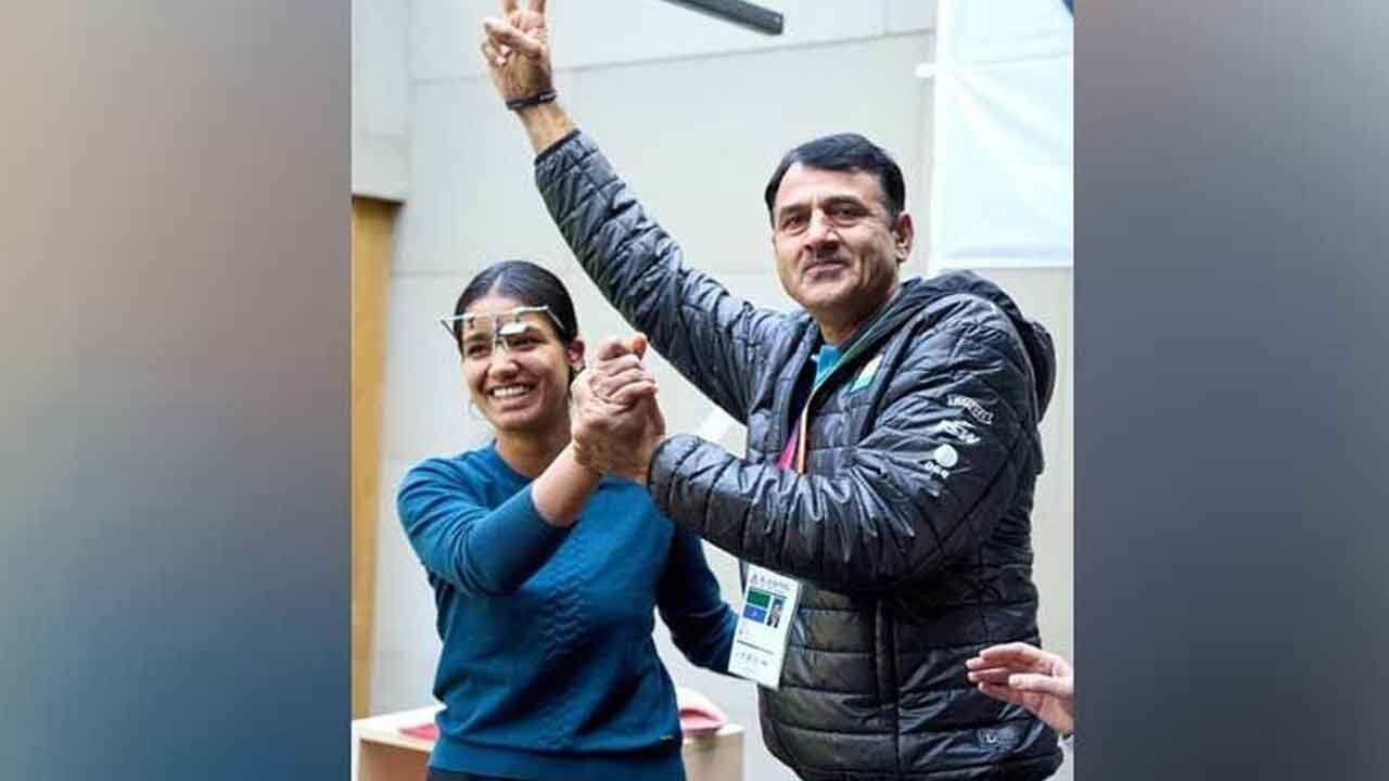 Jr shooting World Cup: Tejaswini wins gold