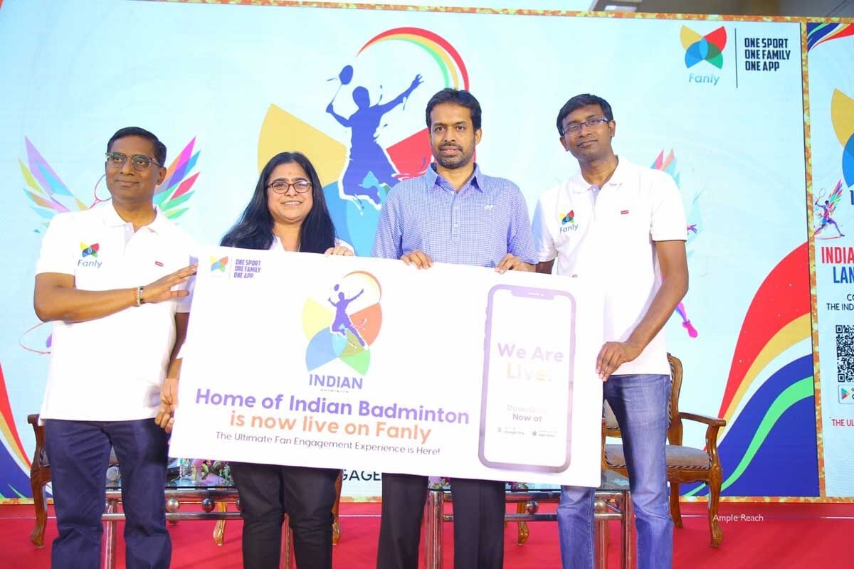 Fanly App Launched in Hyderabad to Unite Indian Badminton Community