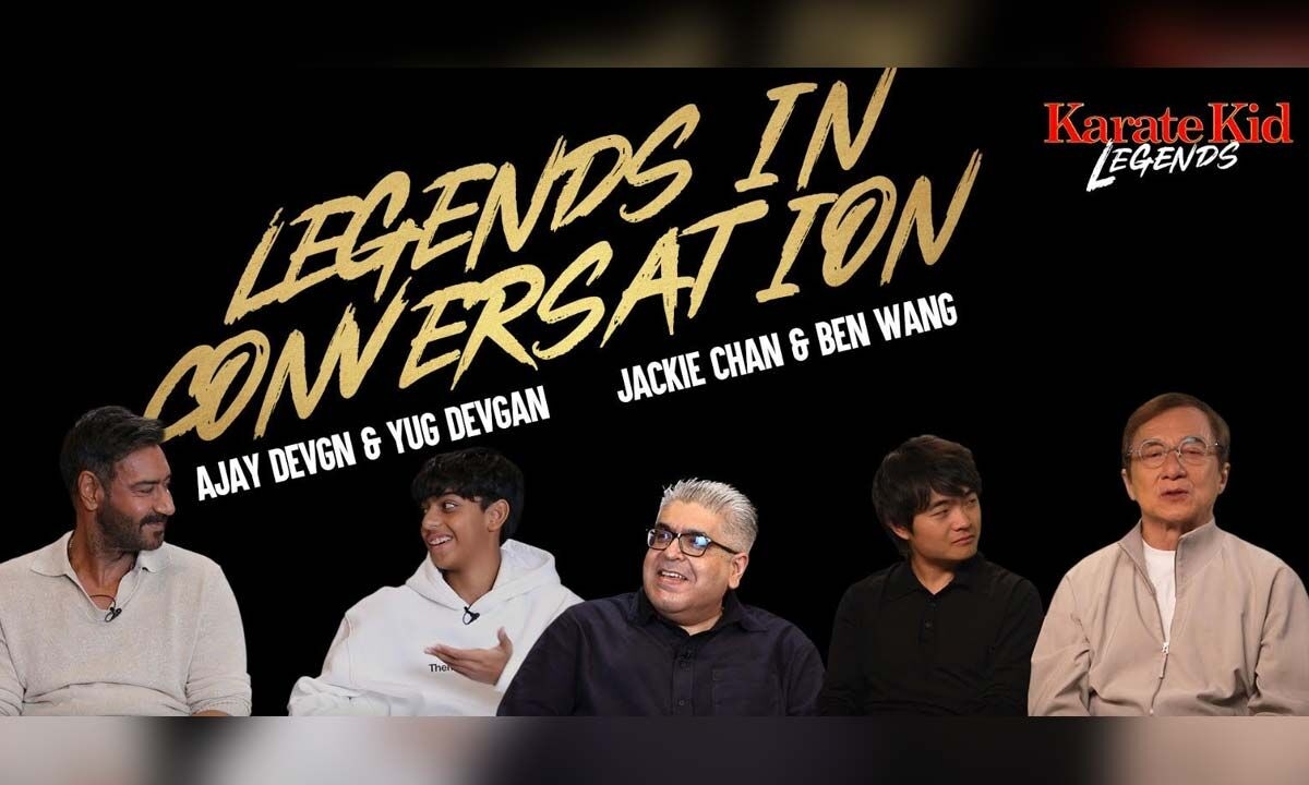 Jackie Chan and Ajay Devgn spark excitement ahead of 'Karate Kid: Legends'
